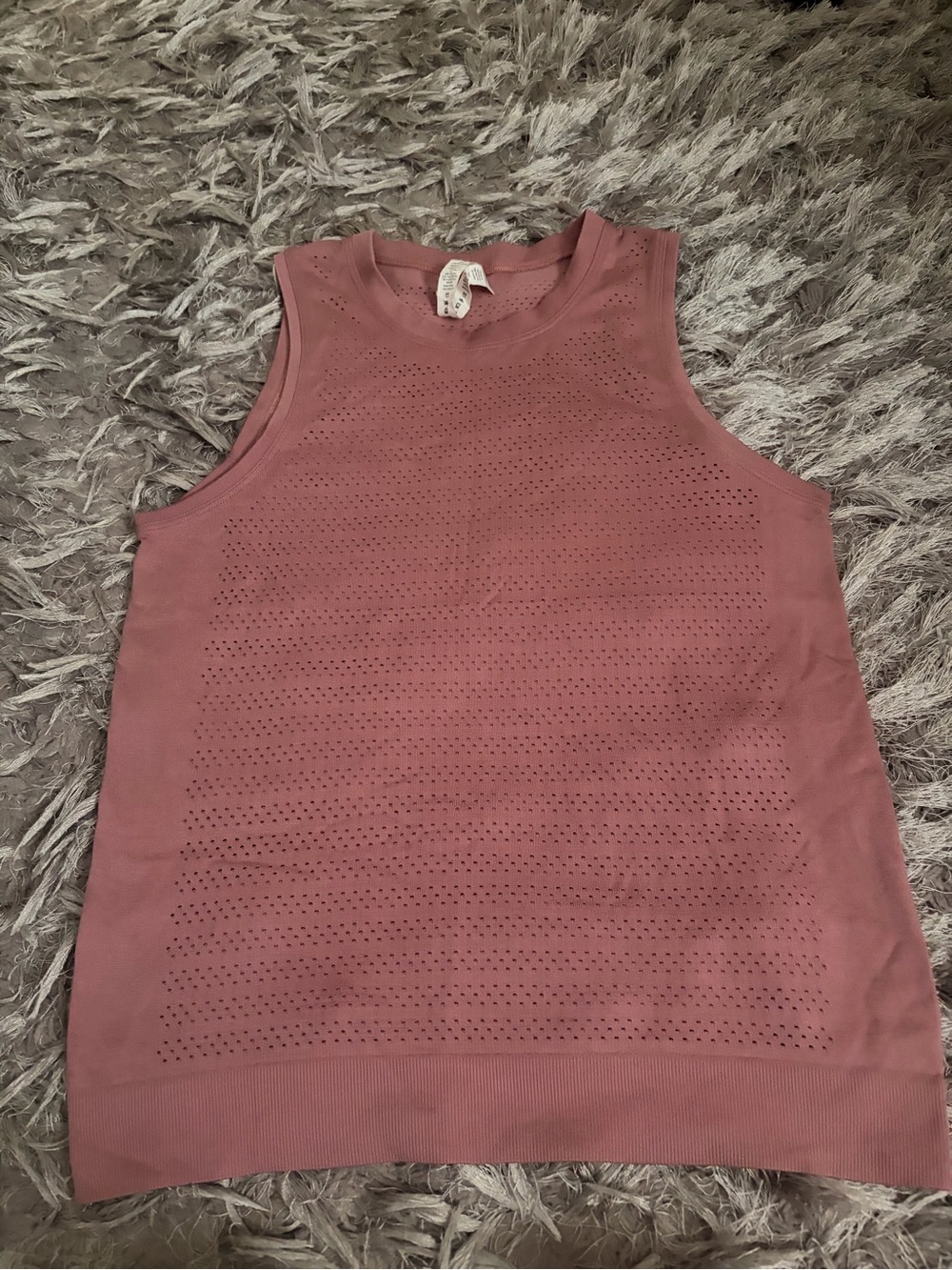 lululemon athletica Perforated Sleeveless Tank - Mauve